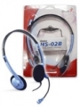 CUFFIA CON MICROFONO GENIUS "HS-02B"