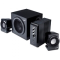 CASSE GENIUS "SW-V2.1 1250" 2.1 Total 36W RMS - Subwoofer 20W - For Gamingﾸ Black