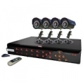 KIT VIDEOSORVEGLIANZA ATLANTIS A02-ACAM3Kit 1 DVR + 4 Telecamere supporta HDD da 3ﾸ5ﾔ SATA sino a 2TB
