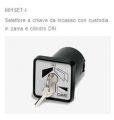 Selettore a chiave da incasso SET-I