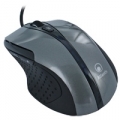 MOUSE ATLANTIS "SURFER 600" USBﾸ ottico 5 tastiﾸ bottone switch 800/1600 dpiﾸ Grigio