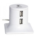 HUB USB 2.0 ATLANTIS P014-ST-1030-W 4 Porteﾸ White