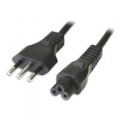 CAVO ALIMENTAZIONE ATLANTIS X NOTEBOOK Connettore IEC mini per Notebook femmina e presa di corrente Italiana 3 pin 2mt