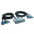 KVM SWITCH D-LINK DKVM-2KU X 2 PC (cavi Octopus inclusi) USB