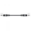 CAVO AUDIO JACK 3.5 M/M STEREO DIRITTOﾸ 1.5mt