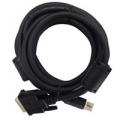 CAVO HDMI/DVI Digital Single Linkﾸ3 mt Nero/Dorato V1.3B