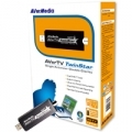 TV TUNER AVERMEDIA "AVERTV DIGI TWIN STAR" USB 2.0- DVBT- HDTV  + Telecomando- (Permette di guardare 2 canali contemporaneament)