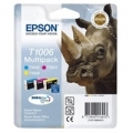 MULTIPACK EPSON C13T10064020 T1006 3C 3INK BLISTER X B1100ﾸB40WﾸBX310FNﾸBX600FWﾸBX610FWﾸSX510WﾸSX600FWﾸSX610FW