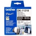 ETICHETTE BROTHER DK-11218 CONF. 1000PZ ADESIVE circolari in carta diametro 24mm x QL-500A QL-560VP QL-1050 QL-1060N