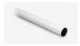 Asta in alluminio tubolare verniciata bianca 60 x 4200 mm G0402