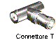 Connettore BNC a T - Sdoppia Segnale