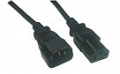 CAVO ALIMENTAZIONE ESTERNO PROLUNGA X PC/UPS Spina/Presa VDE M-F 2mt
