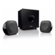 CASSE PHILIPS SPA1305/10 2.1 2.5Wx2 RMS Compatibile con PC e  MAC Glossy Black