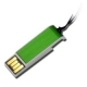 FLASH DRIVE NILOX USB 4GB WATER PROOF VERDE
