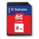SDHC VERBATIM 8GB Class 4