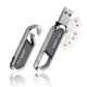 FLASH DRIVE ADATA USB 2.0 4GB - AS805-4G-CGY- Grey (Acciaio USB a Scomparsa)