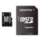MICROSDHC ADATA 8GB Class 4 incl. Adapter - AUSDH8GCL4-RA1
