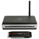 BUNDLE D-LINK DKT-110 ROUTER+ ACCESS POINT SWITCH 4P + CLIENT WIRELESS USB (no modem)