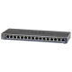 SWITCH NETGEAR FS116E-100PES 16P LAN 10/100M UNMANAGED PLUS DESKTOP Management via web semplificato x la configurazione di VLAN