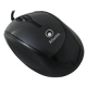 MOUSE ATLANTIS "OPTIMOUSE 500" USBﾸ ottico 3 tasti con scrollﾸ 1.000 dpiﾸ finitura in ABS lucidoﾸ Tecnologia "Blu light"ﾸ Black
