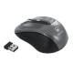 MINI MOUSE ATLANTIS "TRAVELER 500" WIRELESS USBﾸ ottico 5 tasti con scrollﾸ 1.000 dpiﾸ mini ricevitore "nano"ﾸ Nero/Grey
