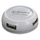 HUB USB 2.0 ATLANTIS TRAVELHUB 200 P014-GH905-W 4 Porteﾸ White