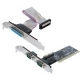 SCHEDA ATLANTIS P007-CP2S1PL PCI COMBO 2 SERIALI + 1 PARALLELAﾸ Supporta PCI 3ﾸ3V e 5V per uso su PC e Server