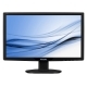 PHILIPS LCD 18.5" Wide 191V2AB 0ﾸ3 1366x768 5ms 250cd/mq 1000:1 (300000:1) 1.5Wx2 "MULTIMEDIALE"  RGB DVI Glossy Black