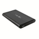 BOX ESTERNO NILOX USB 2.0 x STORAGE 2ﾸ5" ALLUMINIO HDD SATAﾸ NERO