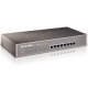 SWITCH TP-LINK TL-SG1008 8P LAN GIGABIT DESKTOP 10/100/1000Mbps RACKMOUNTABLE RJ45 CASE ACCIAIO