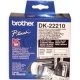 NASTRO BROTHER DK-22210 ADESIVO Nero/Bianco 29mm x 30.48m X QL-500 QL-550  QL-560VP