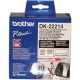 NASTRO BROTHER DK-22214 ADESIVO Nero/Bianco 12mm x 30.48m X QL-500 QL-550  QL-560VP