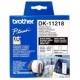 ETICHETTE BROTHER DK-11218 CONF. 1000PZ ADESIVE circolari in carta diametro 24mm x QL-500A QL-560VP QL-1050 QL-1060N