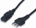 CAVO ALIMENTAZIONE ESTERNO  X PC/UPS Presa VDE ROHS 2mt