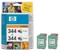 INK HP C9505EE Conf. Multipack 2 Cartucce N.344 3C X PS-C3180 PS-C4180 DJ-460 DJ-5940 DJ-6940 OJ-6310