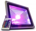 FARO LED FARETTO LUCE RGB con TELECOMANDO PER ESTERNO DA 10W 20W 30W 50W ALTA LUMINOSITA IP65