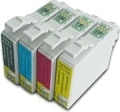 Kit 10 cartucce compatibile Epson T0321 T0422 T0423 T0424 Stylus C82 CX5200 CX5400