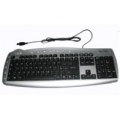 TASTIERA NILOX USB2.0 MULTIMEDIALE LK7210 Silver