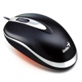 MOUSE GENIUS "Mini Traveler" USBﾸ x NBﾸ Black