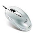 MOUSE GENIUS "NS+ Mini Traveler" Laser USBﾸ x NBﾸ Silver
