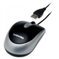 MOUSE TOSHIBA USB OPTICAL NERO & SILVER