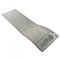 TASTIERA NILOX IN SILICONE PS2/USB 2.0 BRK8000 White