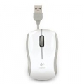 MOUSE LOGITECH "Corded Mouse M125" - Ideale per NBﾸ USB Retrattile White - 910-001837