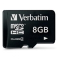 SD-MICROSDHC VERBATIM 8GB Class 4