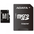 MICROSD ADATA 4GB Class 4 incl. Adapter - AUSDH4GCL2-RA1/AUSDH4GCL4-RA1