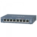 SWITCH NETGEAR FS108-200PES 8P LAN 10/100M UNMANAGED DESKTOP Metal case ***Garanzia 5 Anni***