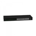SWITCH ATLANTIS A02-G24 24P LAN GIGABIT L2 10/100/1000Mbps RACKMOUNT CASE METALLO - GREEN ETHERNET - JUMBO FRAME