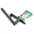 SCHEDA WIRELESS ATLANTIS A02-PCIE-WN PCI Express 150M 802.11n/g/b 1 antenna da 2 Dbi