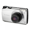 FOTOCAMERA CANON POWERSHOT A3300 IS SILVER 16MP 5X OPT. ZOOMﾸLCD da 3`` Batteria al Litio NB-8Lﾸ Smart Auto 32 Scene Video HD