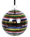 SFERA A SPECCHIO COLORATA PER DISCOTECA
